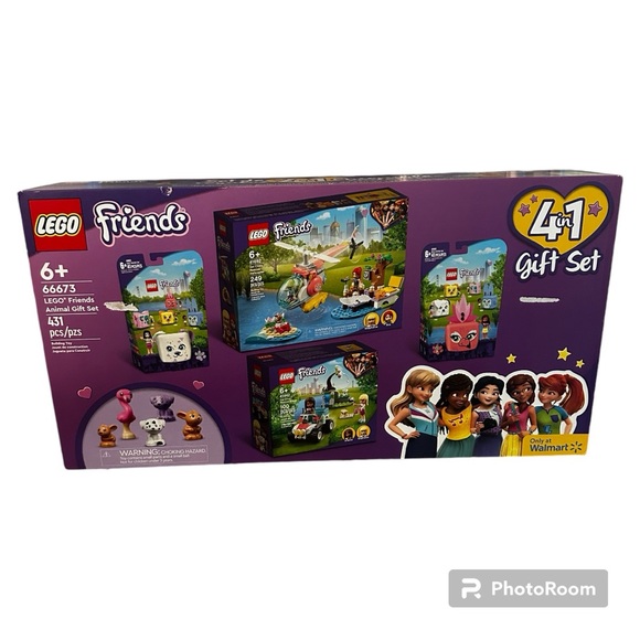 Lego Friends Animal Gift Set 4 in 1 Item 66673 New in Box - Picture 2 of 10